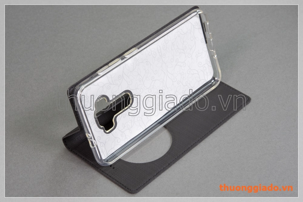Bao da Asus Zenfone 3 (5.5") ZE552KL, có ô cửa sổ view, hiệu VILI