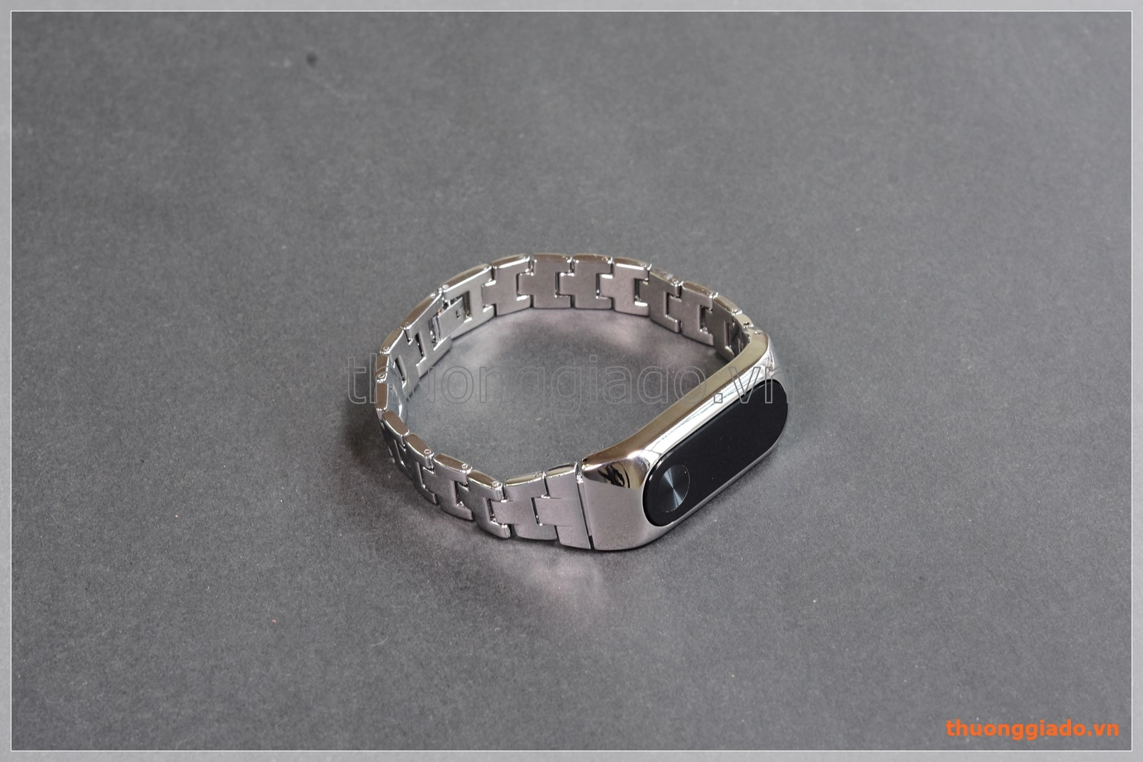 Dây thay thế Mi Band 2 (chất liệu thép không gỉ, mẫu 5)