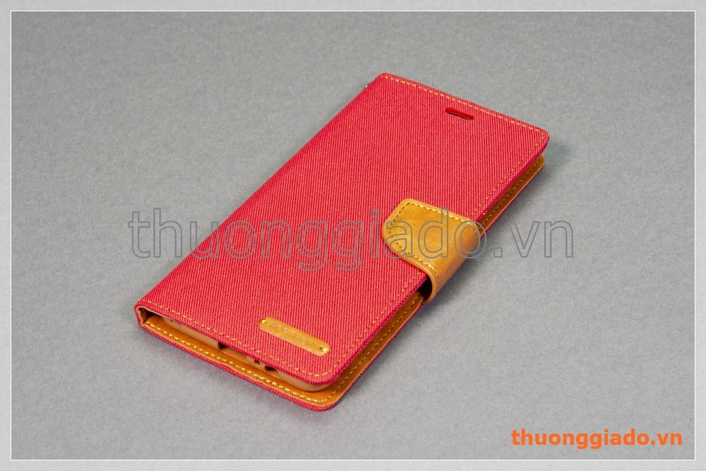 Bao da thời trang Samsung Galaxy A8+/ A8 Plus/ A730 (Hiệu GOOSPERY, CANVAS DIARY)