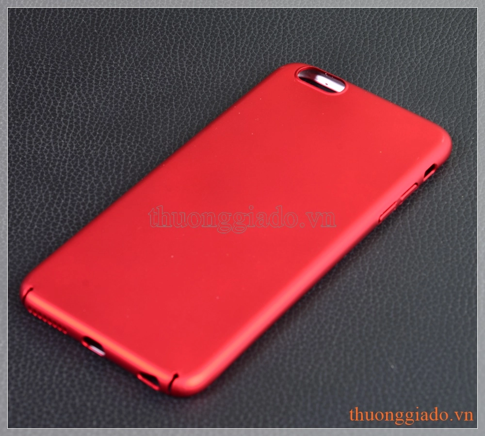 Ốp lưng nhựa cứng iPhone  6 Plus/ iPhone  6s Plus màu đỏ, Touch Series