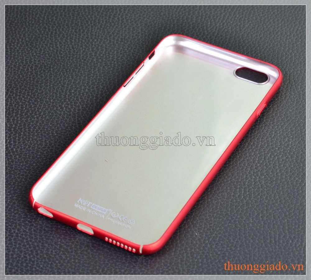 Ốp lưng nhựa cứng iPhone  6 Plus/ iPhone  6s Plus màu đỏ, Touch Series