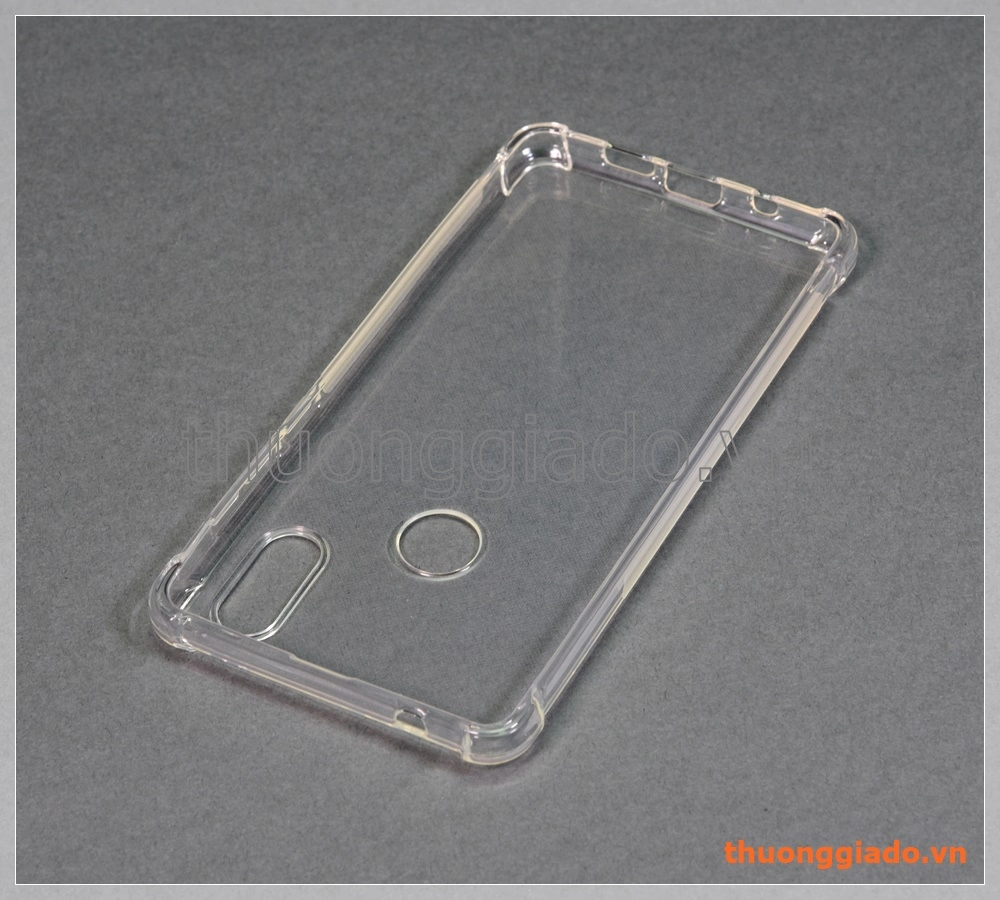 Ốp lưng silicone Mi Mix 2S, ốp trong suốt chống sốc bốn góc