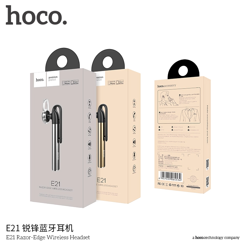 Tai nghe bluetooth HOCO E21 RAZOR-EDGE WIRELESS HEADSET