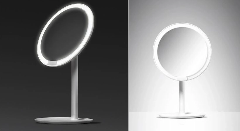 Gương trang điểm Xiaomi AMIRO với đèn chiếu như ánh sáng mặt trời