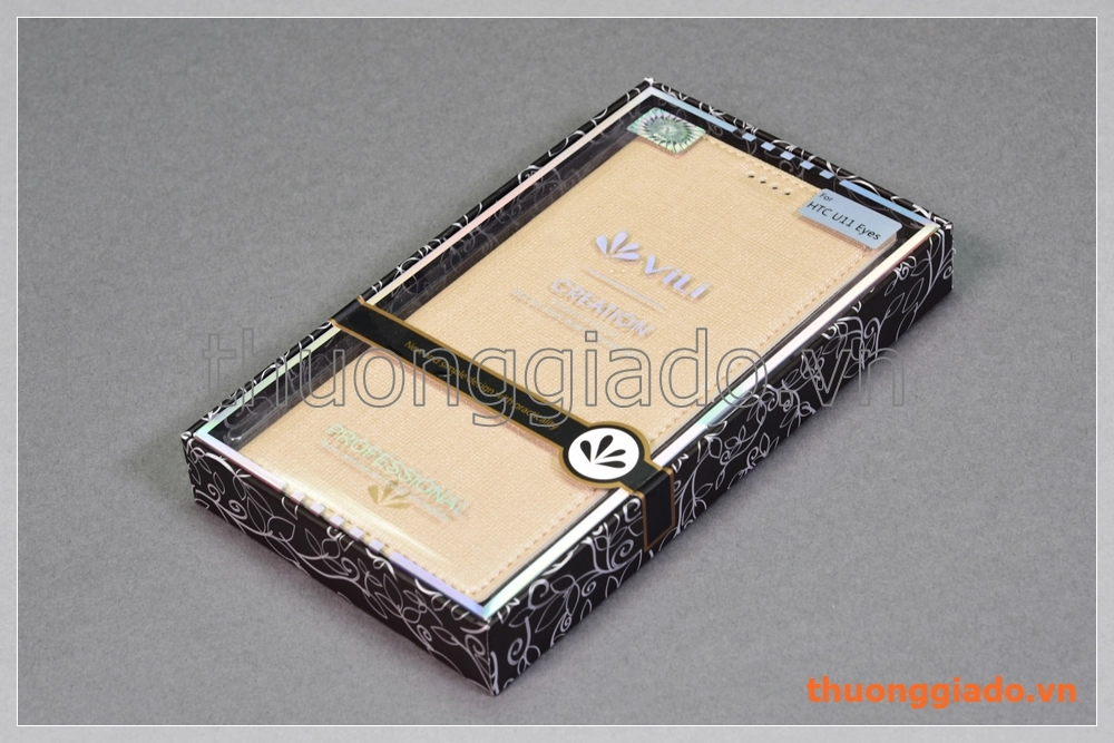 Bao da HTC U11 Eyes flip leather case, hiệu Vili