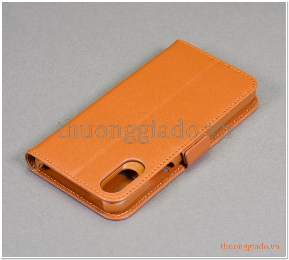 Bao da iPhone XS (4.7"), bao da cầm tay, nắp gập mở, hiệu G-CASE, Honour Series