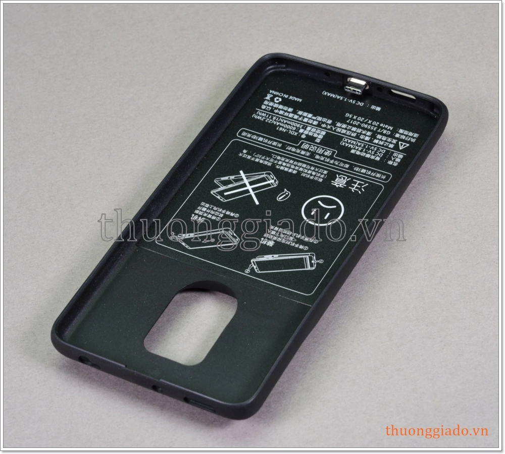 Pin dự phòng Huawei Mate 20 X, Mate 20X kiêm ốp lưng bảo vệ, dung lượng 6000mAh