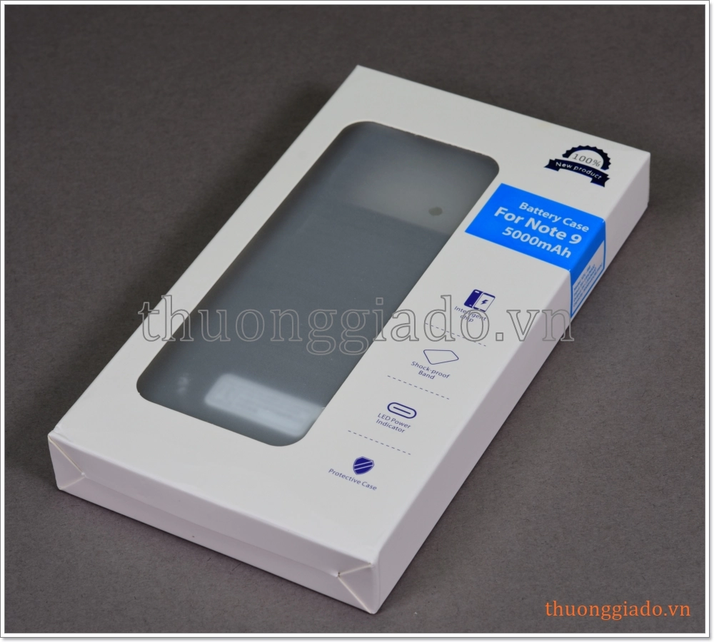Pin dự phòng Samsung Galaxy Note 9/ N960 kiêm ốp lưng bảo vệ, dung lượng 5000mAh