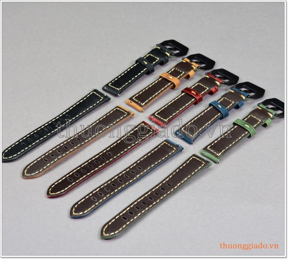 Dây đồng hồ Huawei Watch 1, Talkband B5, Talkband B3 (18mm), dây da bò, nhiều màu sắc