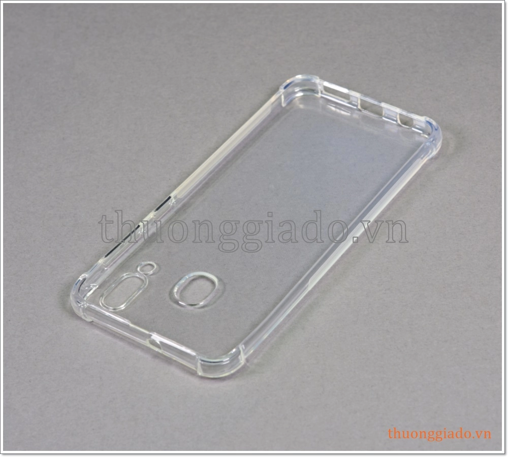 Ốp lưng silicone Samsung A30/ Galaxy A30 (ốp dẻo trong suốt chống sốc 4 góc)