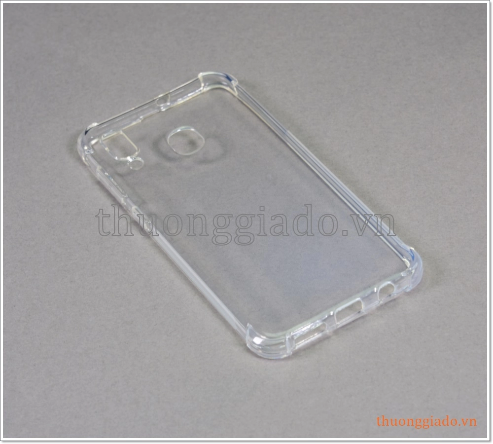 Ốp lưng silicone Samsung A30/ Galaxy A30 (ốp dẻo trong suốt chống sốc 4 góc)