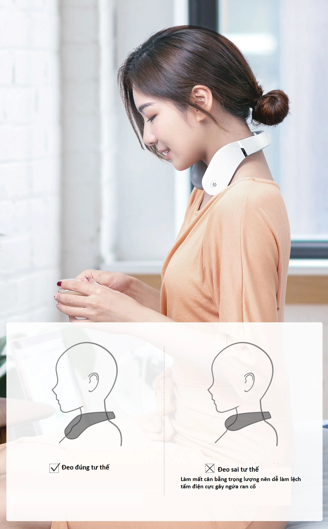 Máy massage cổ Jeeback G2 (Xiaomi phân phối)