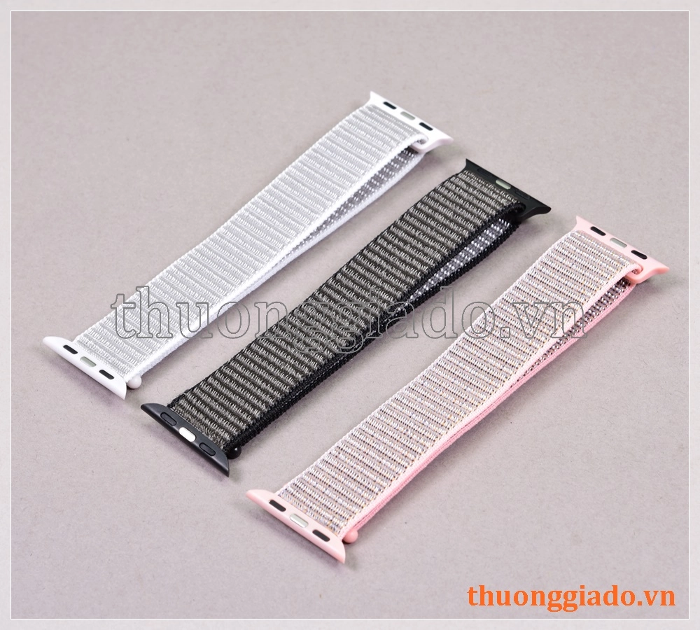 Dây đồng hồ Apple Watch 40mm/ Apple Watch 38mm (dây vải, khóa dán velco)