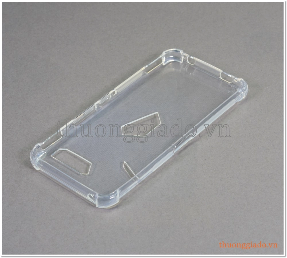 Ốp lưng silicone Asus ROG Phone 2 (ốp dẻo trong suốt chống sốc 4 góc)