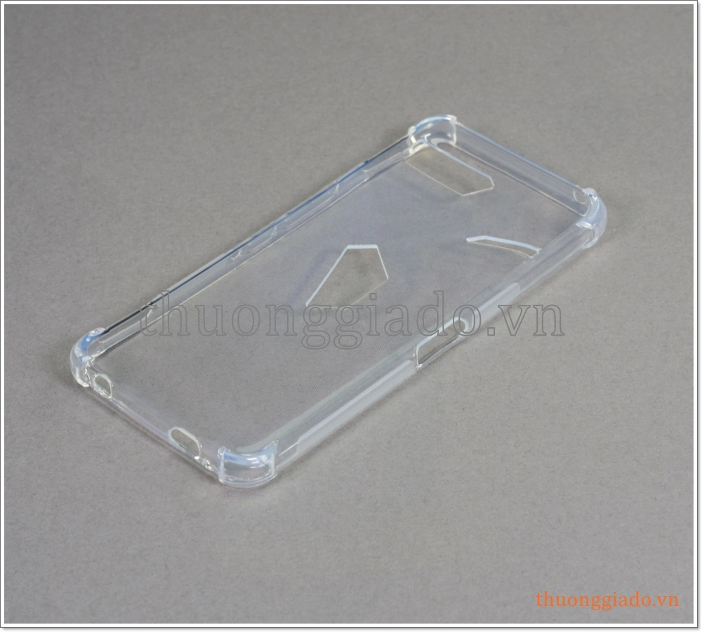 Ốp lưng silicone Asus ROG Phone 2 (ốp dẻo trong suốt chống sốc 4 góc)