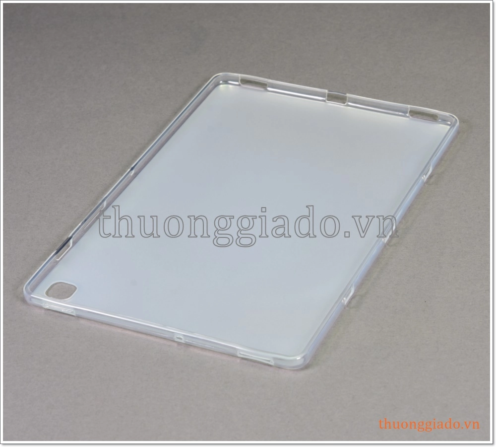 Ốp lưng silicone Samsung T727, T720, Samsung Galaxy Tab S5e (ốp dẻo lưng trắng đục)