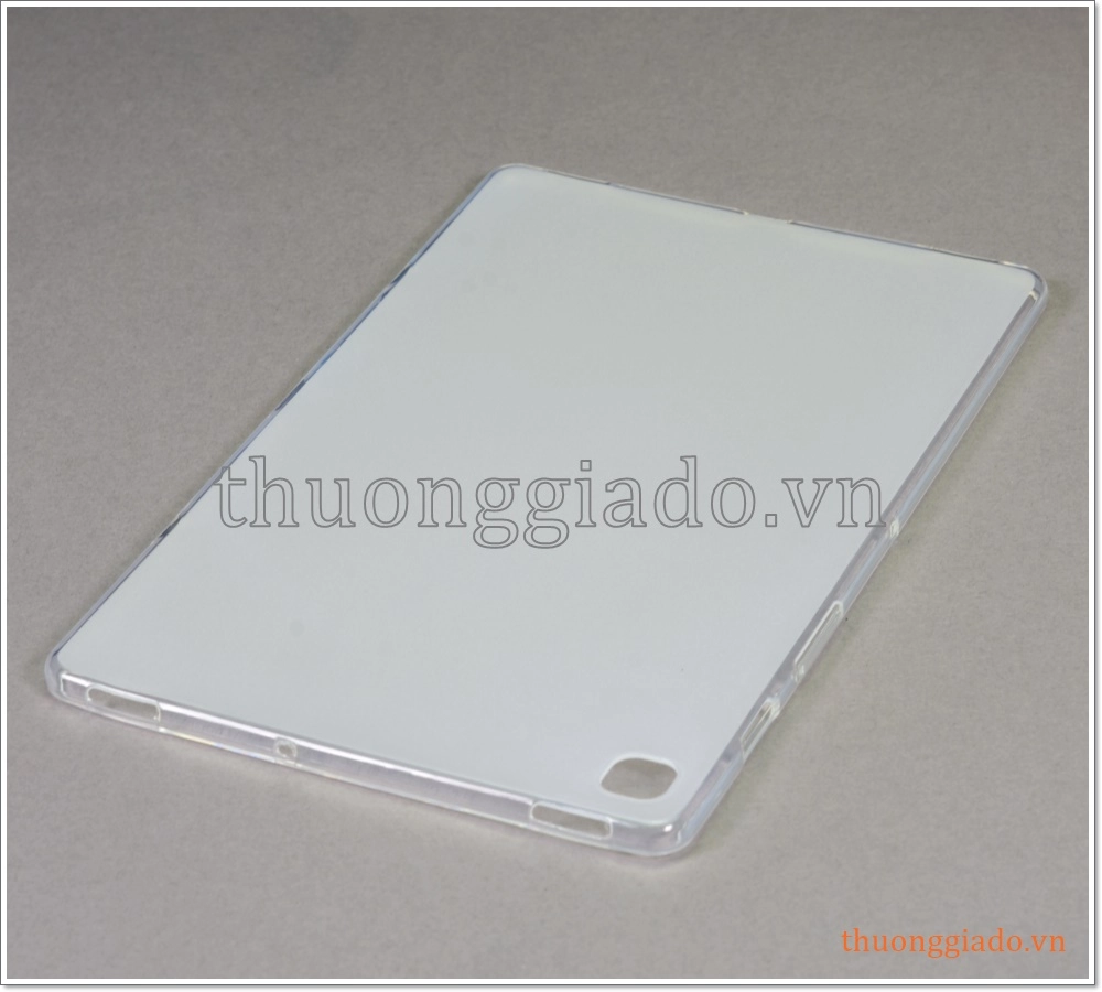 Ốp lưng silicone Samsung T727, T720, Samsung Galaxy Tab S5e (ốp dẻo lưng trắng đục)