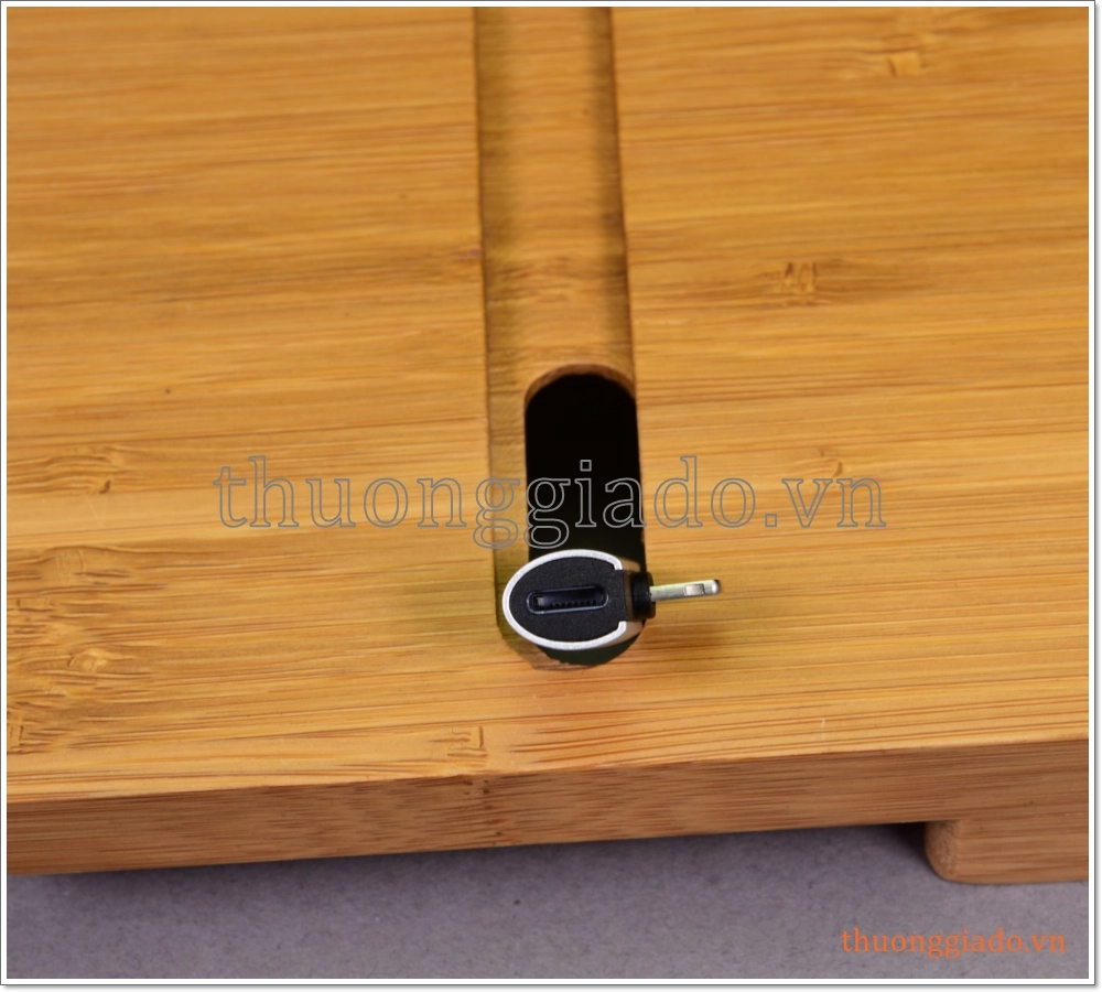 Đầu chuyển đổi 1 ra 2 cổng lightning (Baseus L46),hỗ trợ tai nghe+sạc