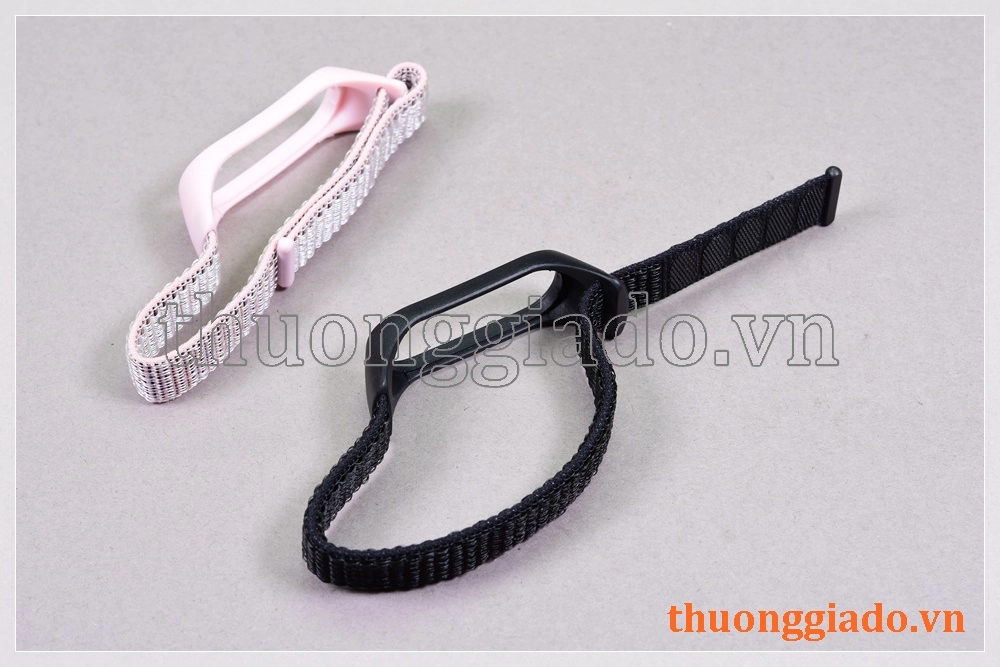Dây đeo tay thay thế cho Mi Band 4 (dây vải, khóa dính dán VELCO)