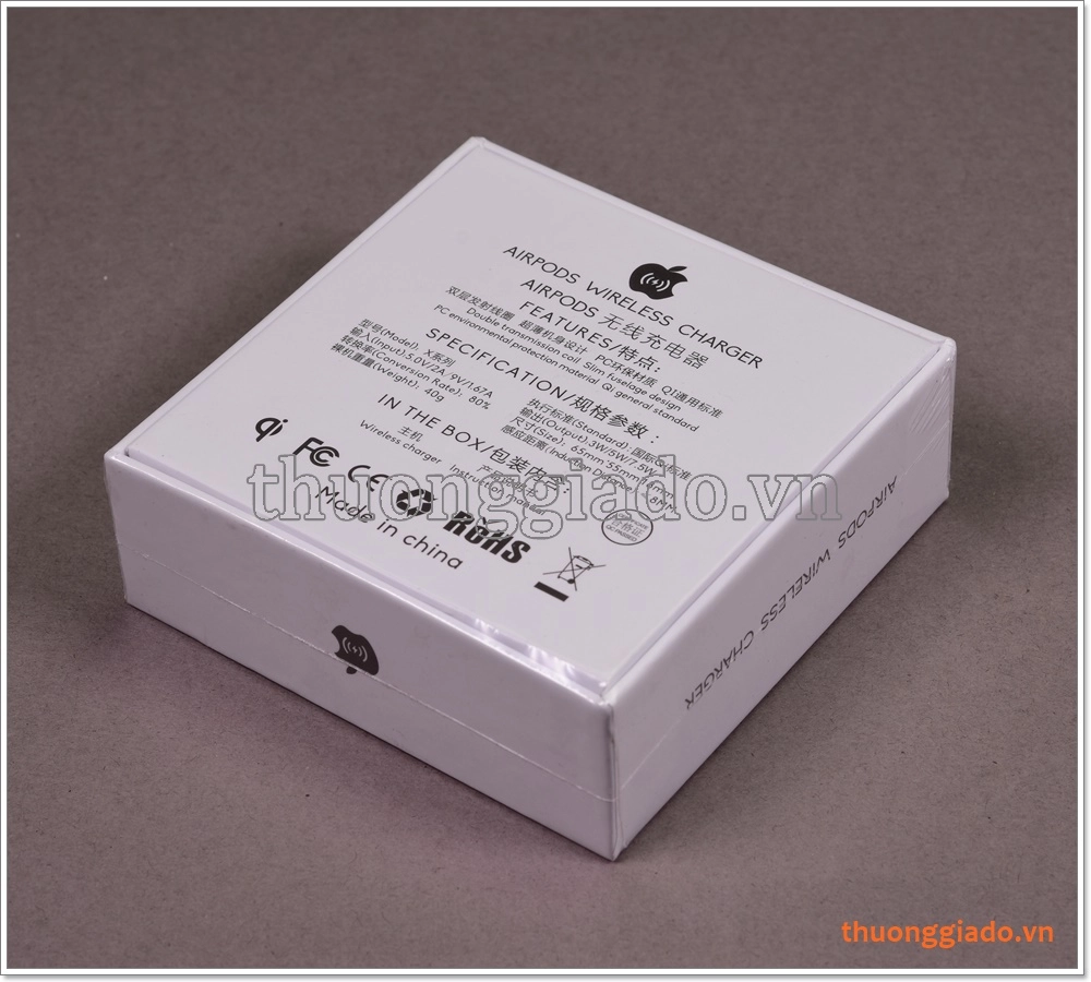 Pin sạc dự phòng không dây cho tai nghe Apple AirPod 1/2