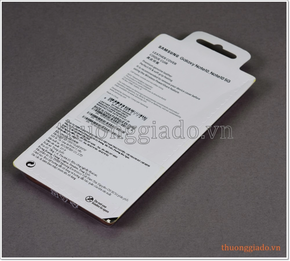 Ốp lưng da Samsung Galaxy Note 10 (N970/N971), hàng chính hãng Samsung
