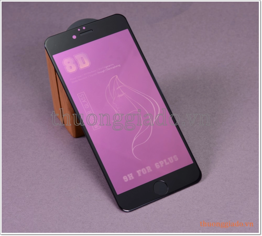 Dán kính soi gương iPhone 6 Plus, iPhone 6S Plus (kính cường lực loại 8D)