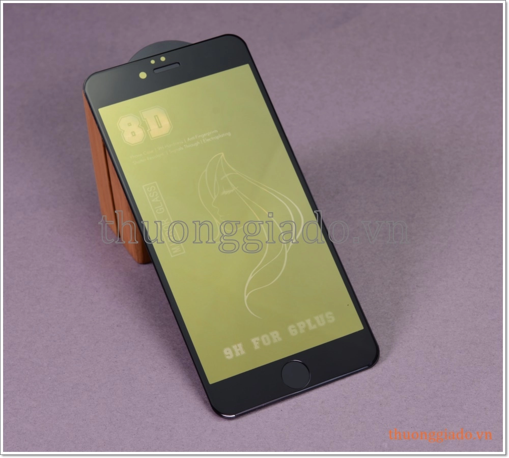 Dán kính soi gương iPhone 6 Plus, iPhone 6S Plus (kính cường lực loại 8D)