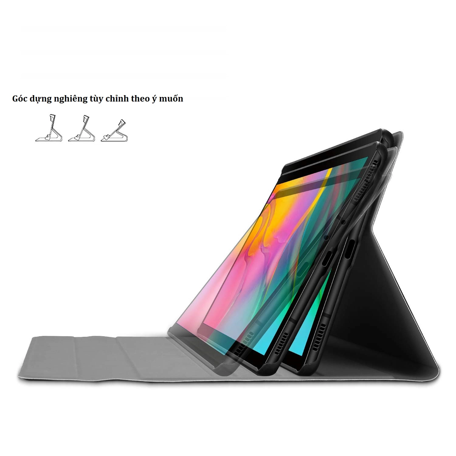 Bàn phím bluetooth Samsung T515, T510, Galaxy Tab A 10.1 (2019), kèm bao da Bàn phím bluetooth Samsung T515, T510, Galaxy Tab A 10.1 (2019), kèm bao da
