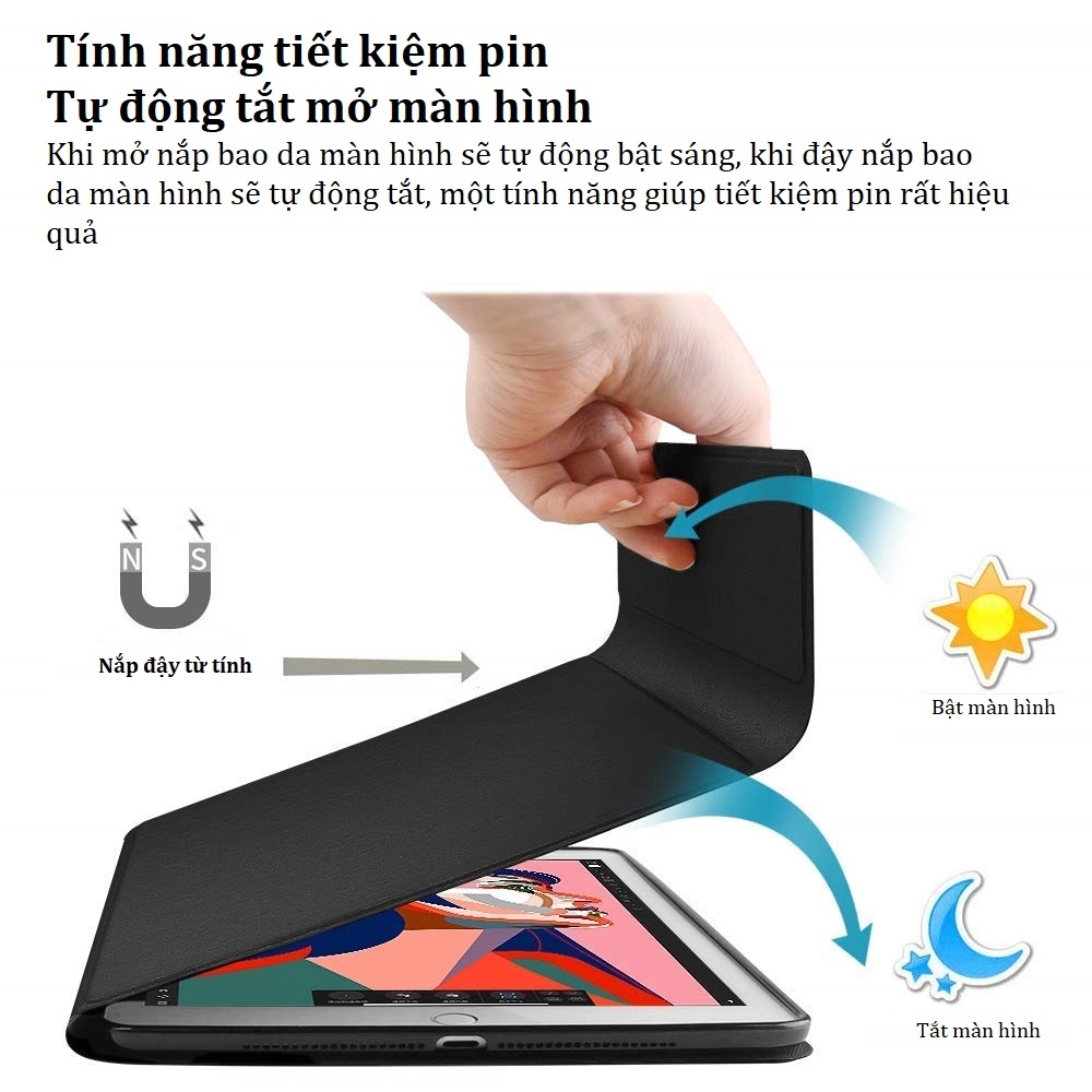 Bàn phím bluetooth iPad Pro 12.9 (2018), kèm bao da, có ngăn đựng bút Bàn phím bluetooth iPad Pro 12.9 (2018), kèm bao da, có ngăn đựng bút