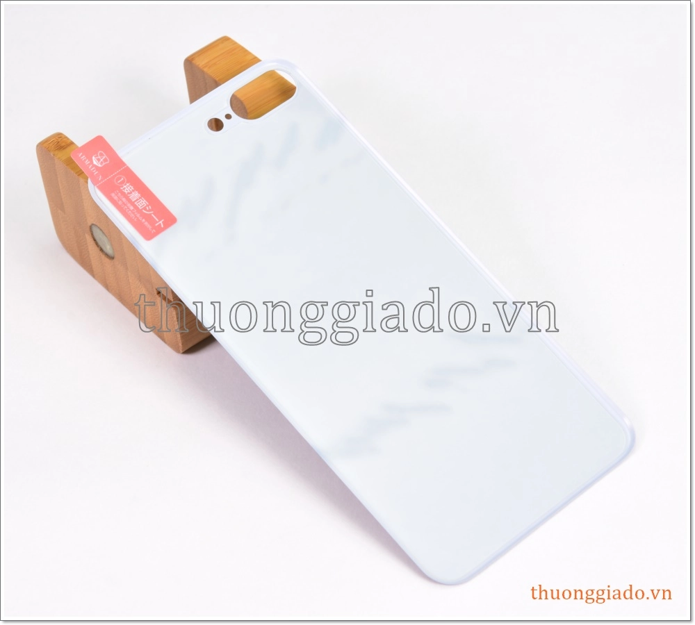 Miếng dán lưng iPhone 8 Plus, iPhone 7 Plus (vân Carbon)