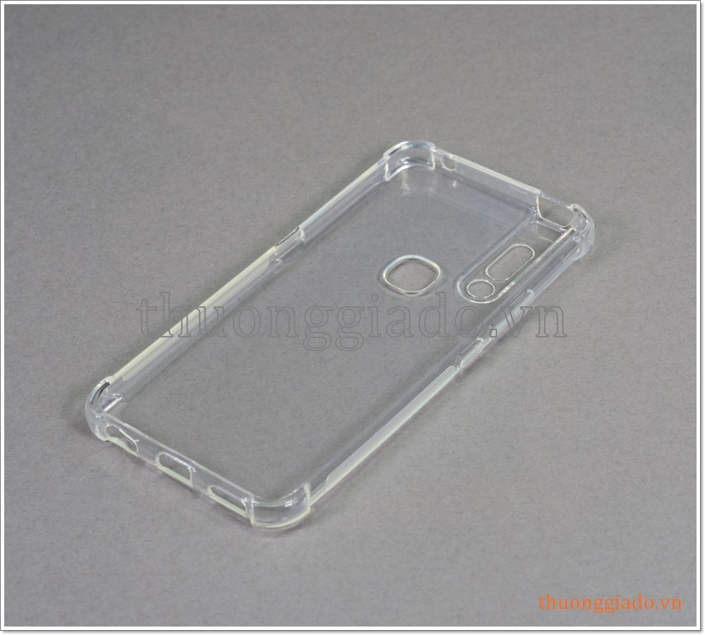 Ốp lưng silicone Vivo V15 (ốp dẻo trong suốt chống sốc 4 góc)