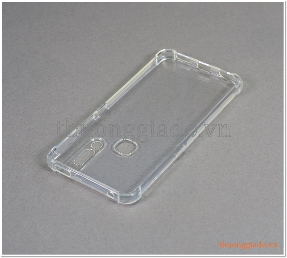 Ốp lưng silicone Vivo V15 (ốp dẻo trong suốt chống sốc 4 góc)