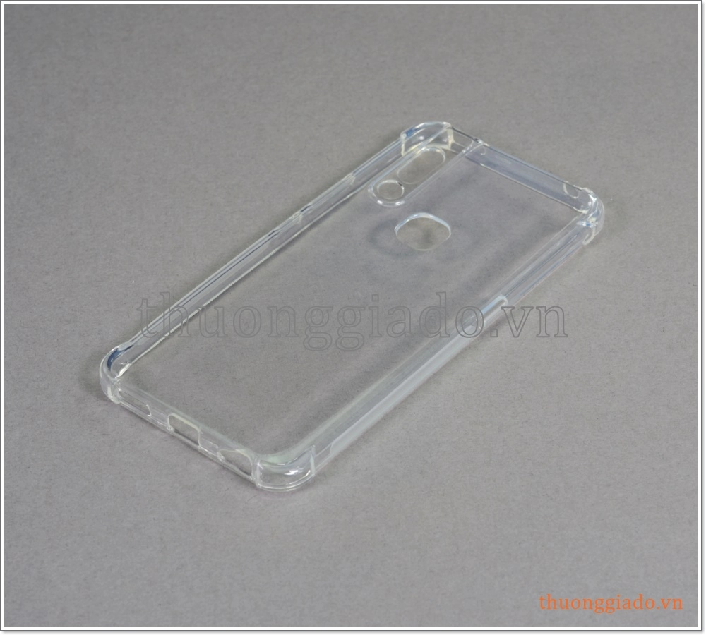 Ốp lưng silicone Vivo V15 (ốp dẻo trong suốt chống sốc 4 góc)
