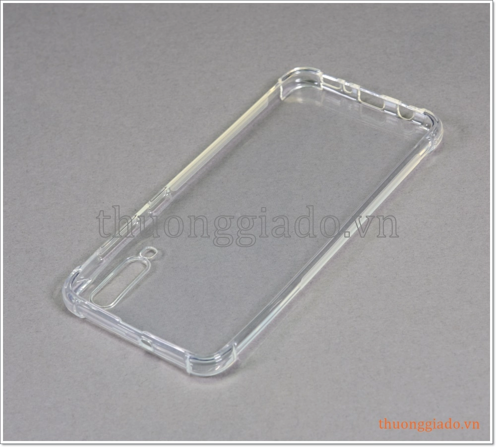 Ốp silicone Samsung A70/ Galaxy A70 (ốp dẻo trong suốt chống sốc 4 góc)