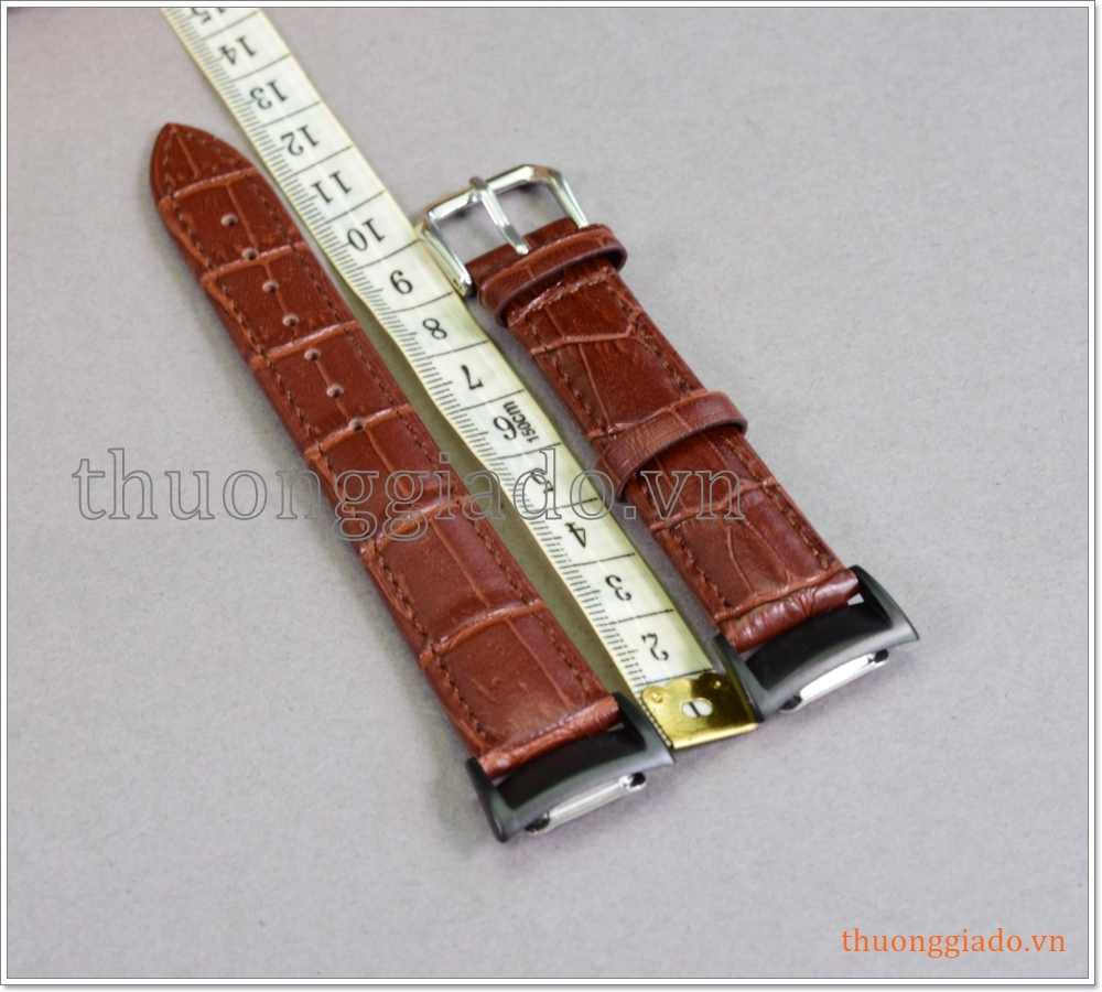 Dây đeo tay thay thế Samsung Gear Fit 2/ R360, Gear Fit2 Pro/ R365 (vân cá sấu)