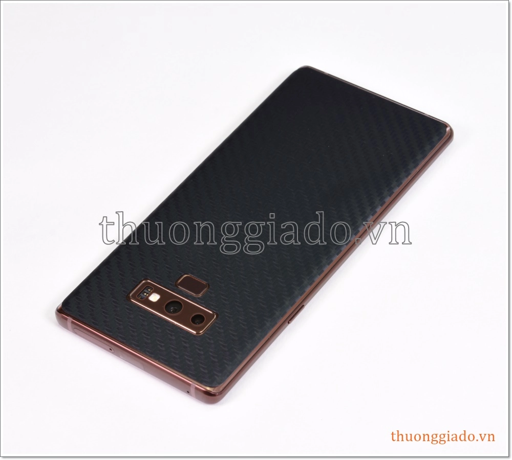 Miếng dán lưng Samsung Note 9, N960, Galaxy Note9 (vân Carbon) Miếng dán lưng Samsung Note 9, N960, Galaxy Note9 (vân Carbon)