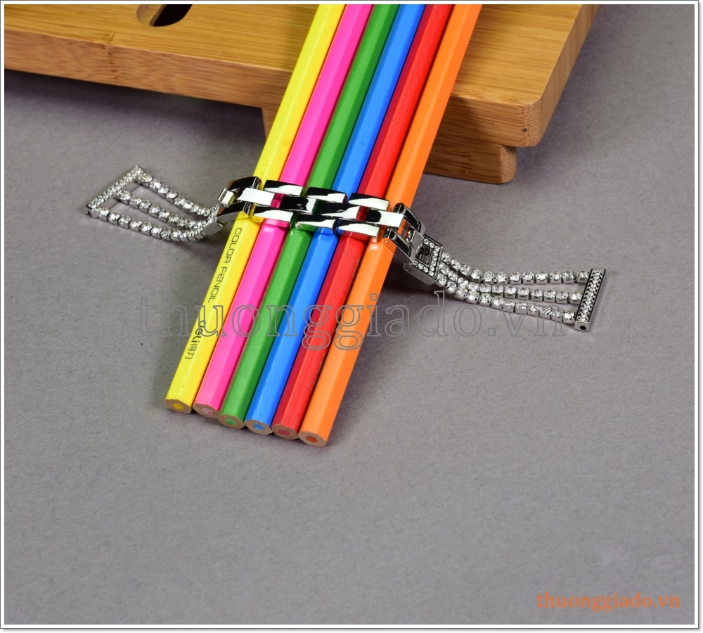 Dây đồng hồ Samsung Galaxy Watch 46mm, Gear S3 Frontier (3 sợi, hợp kim đính đá, 22mm)