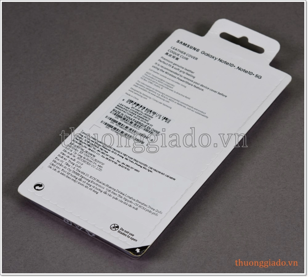 Ốp lưng da Samsung Galaxy Note 10+ (N975/N976), hàng chính hãng Samsung Ốp lưng da Samsung Galaxy Note 10+ (N975/N976), hàng chính hãng Samsung