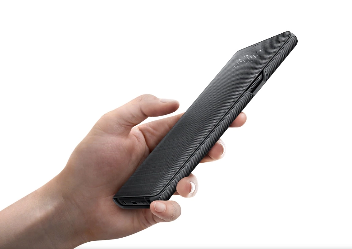 Bao da Led View Samsung Note 9/ N960 màu nâu chính hãng