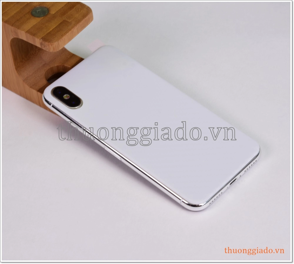 Miếng dán lưng iPhone Xs (5.8"), iPhone X (5.8"), vân Carbon