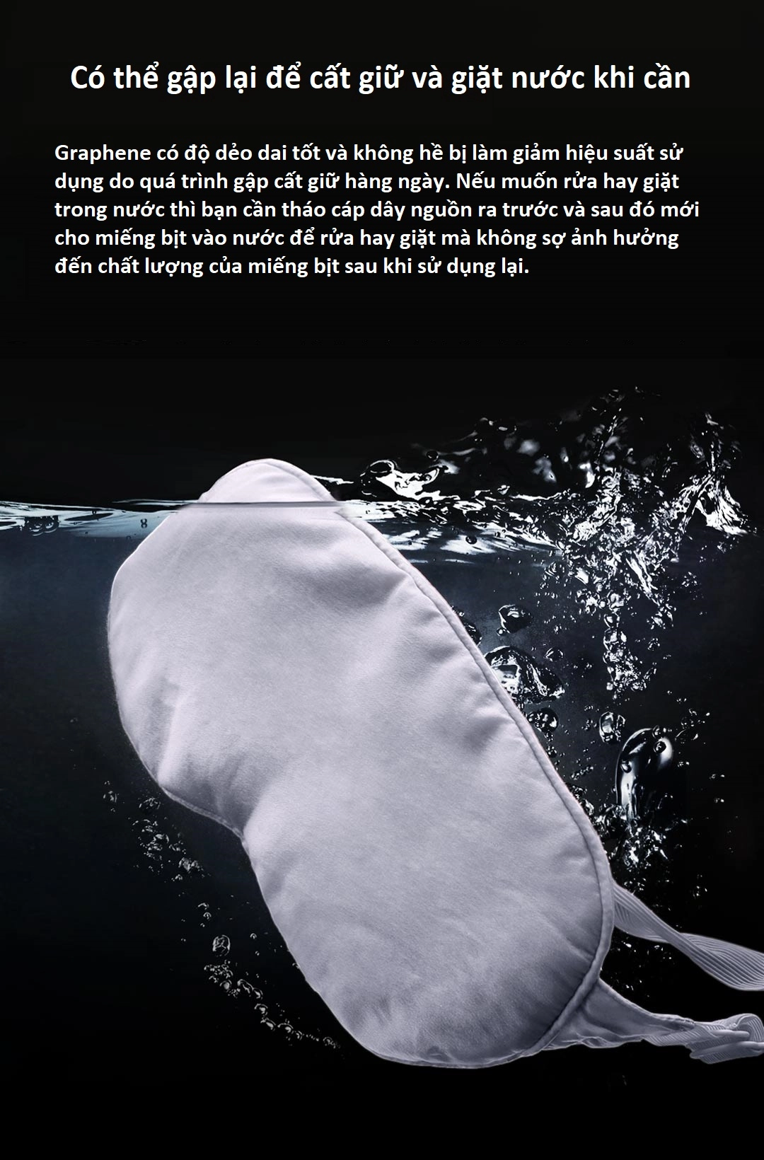 Bịt mắt massage nhiệt Xiaomi PMA - E10