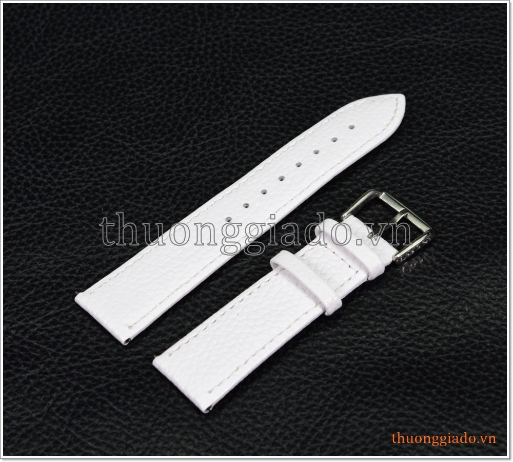 Dây đồng hồ smart watch 22mm, gear s3,, galaxy watch 46mm (da bò, bề mặt sần)