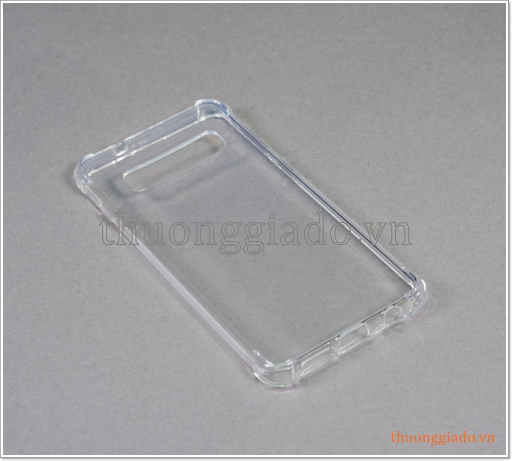 Ốp lưng silicone Samsung S10/ G973 (ốp dẻo trong suốt chống sốc 4 góc)