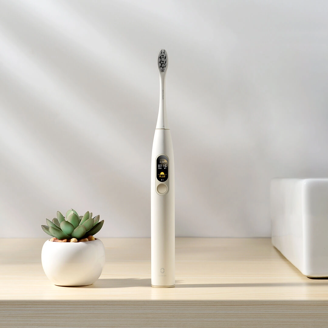 Bàn chải điện thông minh Xiaomi Oclean X (có màn hình cảm ứng) Bàn chải điện thông minh Xiaomi Oclean X (có màn hình cảm ứng)
