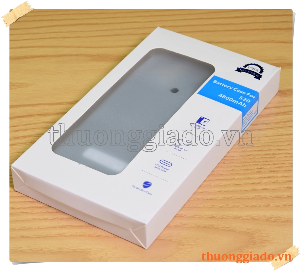 Samsung Galaxy S20 (G980) - Ốp lưng kiêm pin dự phòng 4800mAh Samsung Galaxy S20 (G980) - Ốp lưng kiêm pin dự phòng 4800mAh
