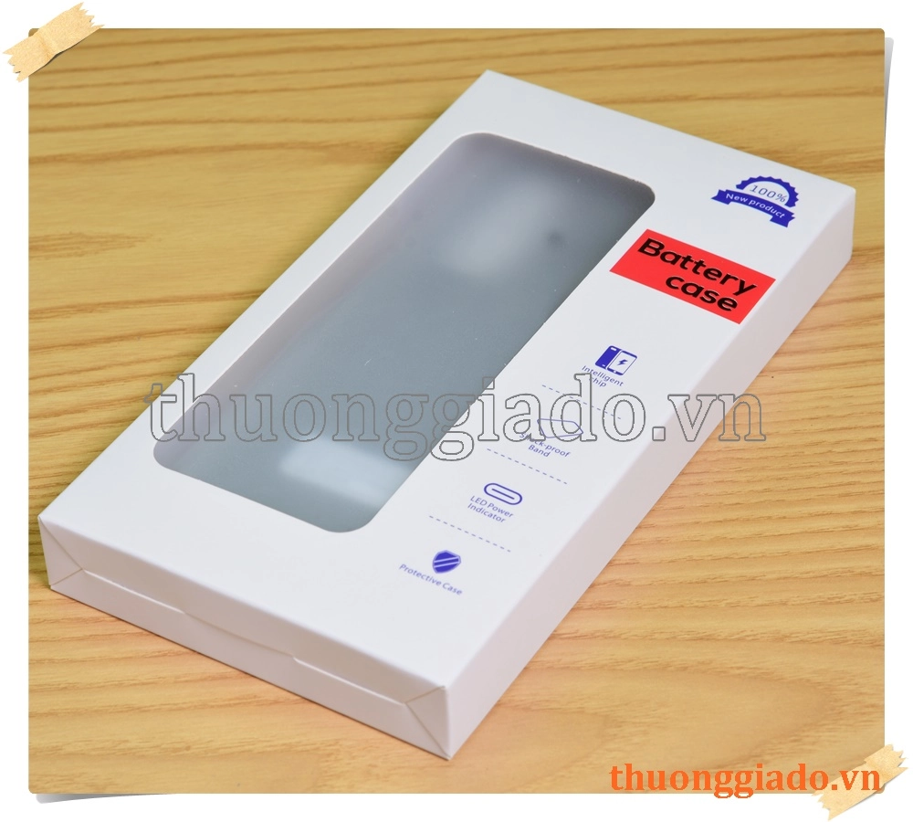 Pin dự phòng Huawei P30 (6.1 inch) 4700mAh kiêm ốp lưng bảo vệ chống sốc