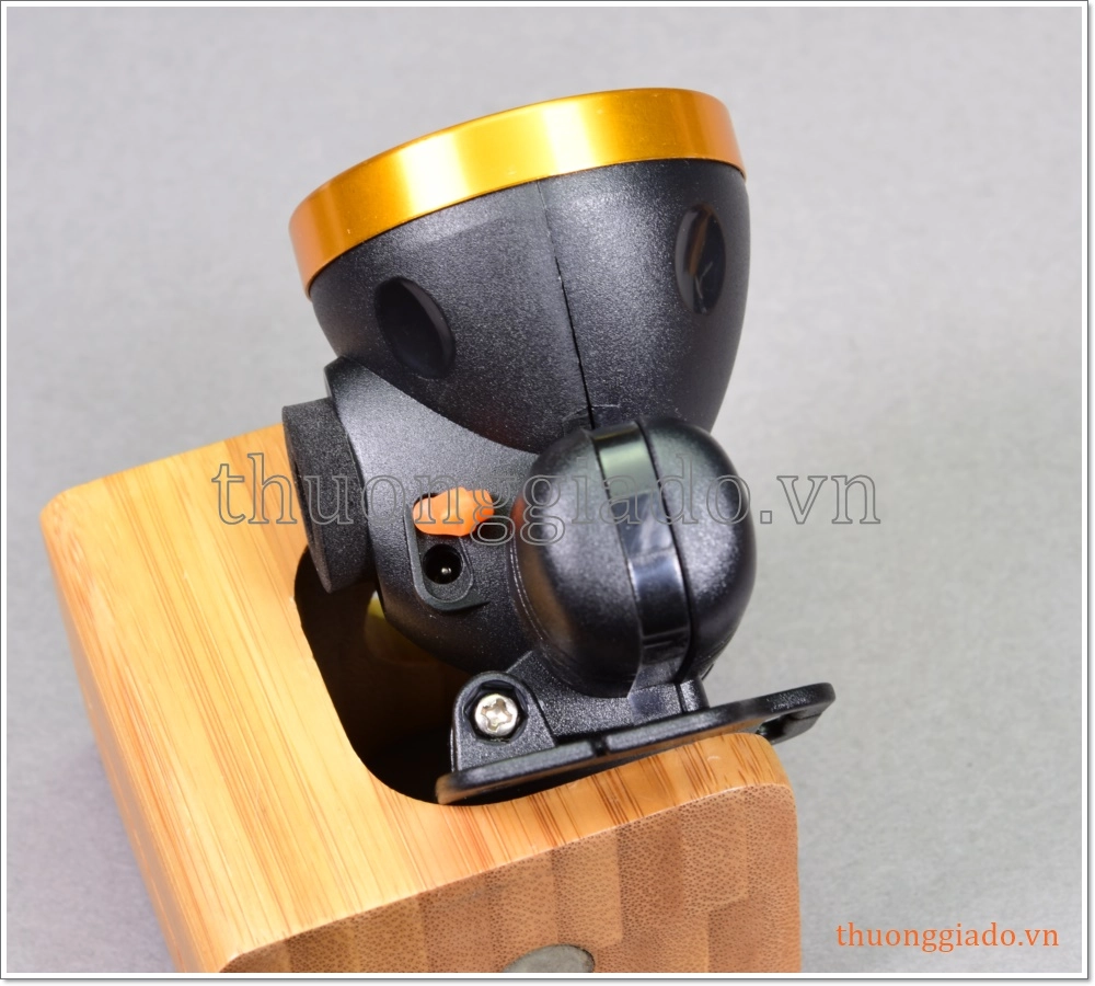 Đèn pin đeo đầu siêu sáng (pin sạc nhiều lần)