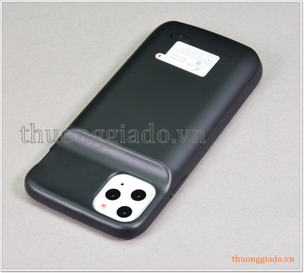 Pin sạc dự phòng iPhone 11 Pro Max kiêm ốp lưng bảo vệ, dung lượng 5000mAh Pin sạc dự phòng iPhone 11 Pro Max kiêm ốp lưng bảo vệ, dung lượng 5000mAh