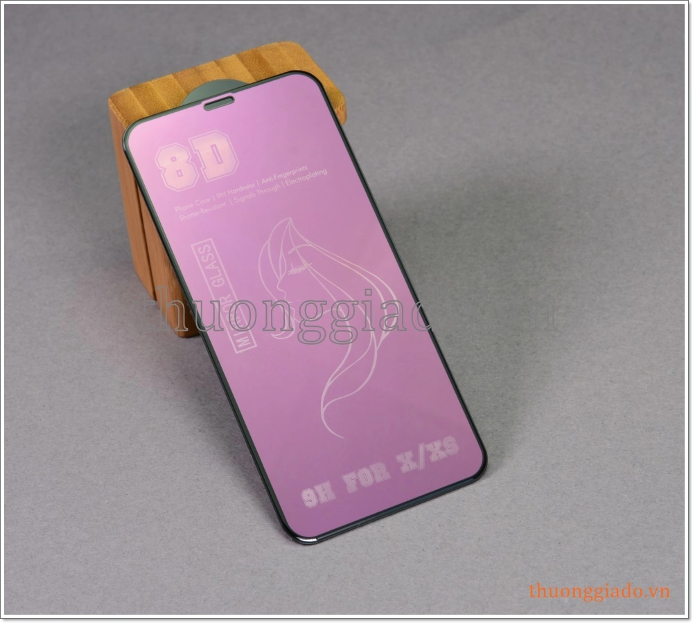 Dán màn hình soi gương iPhone Xs (5.8"), iPhone X (5.8"), kính cường lực 8D Dán màn hình soi gương iPhone Xs (5.8"), iPhone X (5.8"), kính cường lực 8D