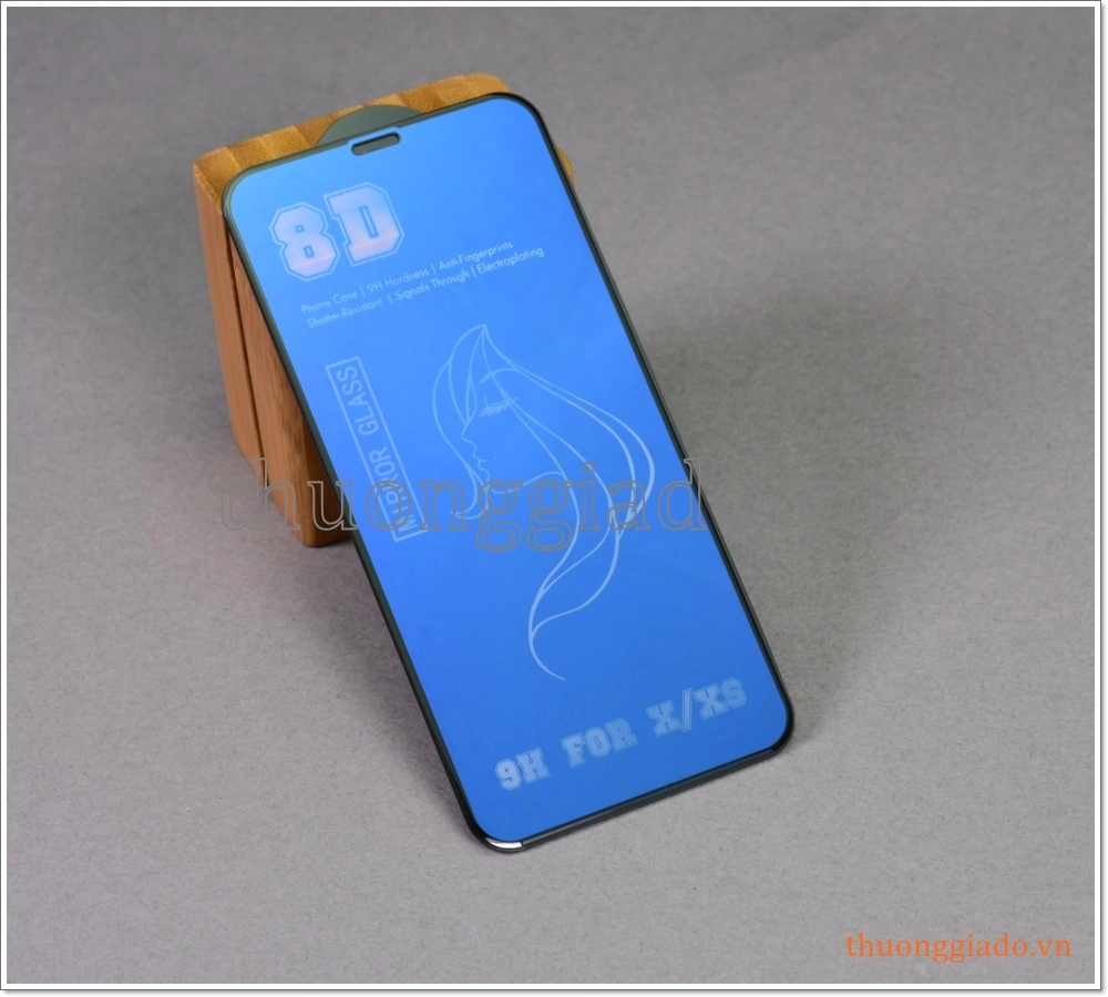 Dán màn hình soi gương iPhone Xs (5.8"), iPhone X (5.8"), kính cường lực 8D Dán màn hình soi gương iPhone Xs (5.8"), iPhone X (5.8"), kính cường lực 8D